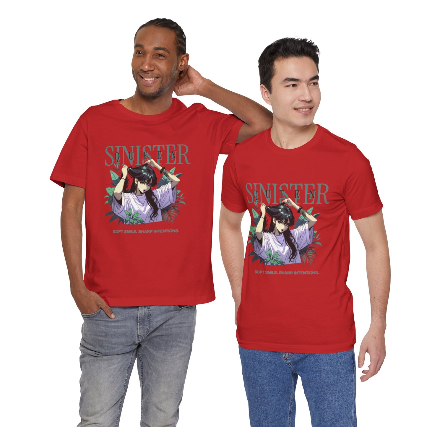 Sinister Vibes Unisex Tee, Graphic Tee, Anime Inspired Shirt, Casual Wear, , Trendy Apparel