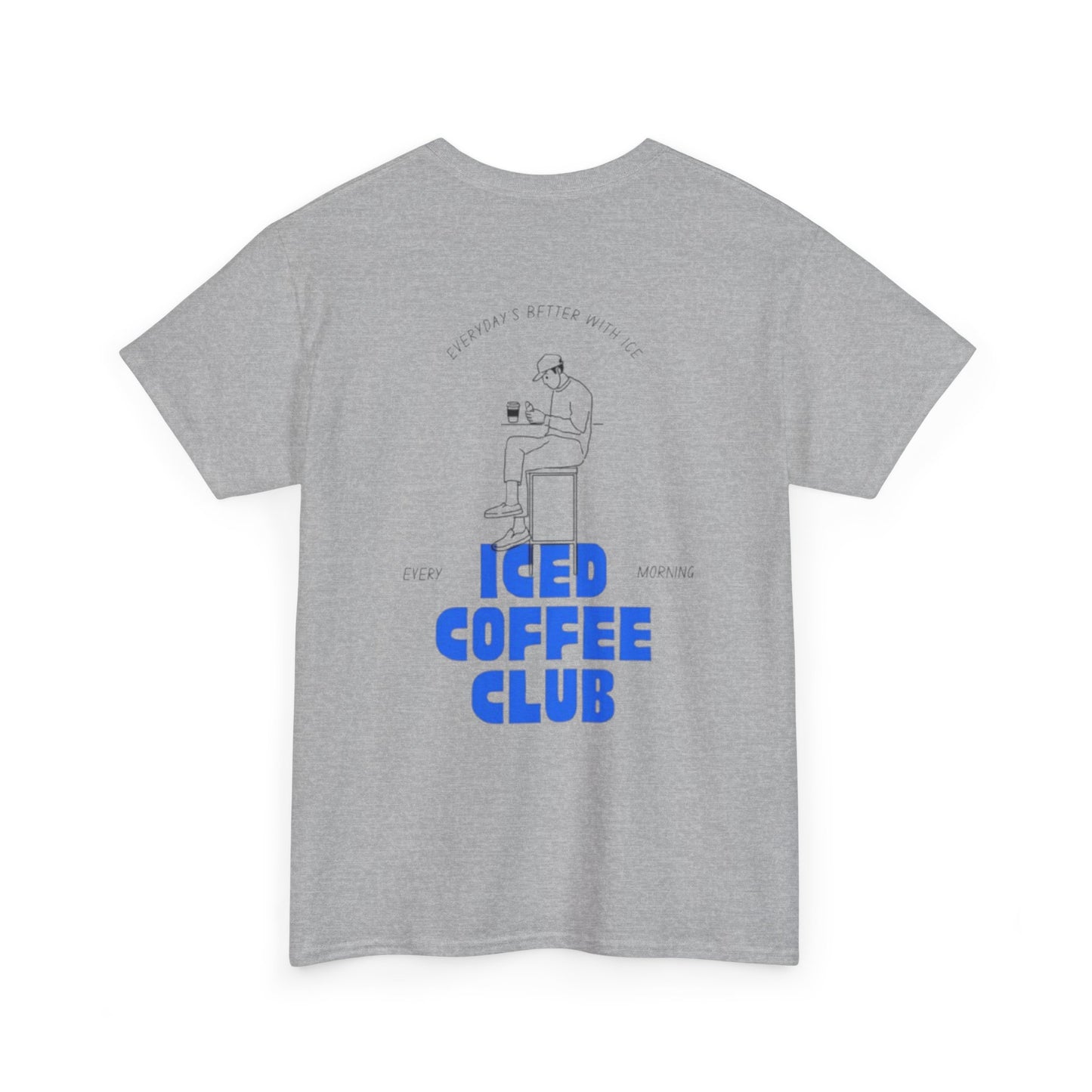 Iced Coffee Club Unisex Tee | Perfect for Coffee Lovers, Casual Wear, Gifts, Summer Outings, or Friends' Gatherings
