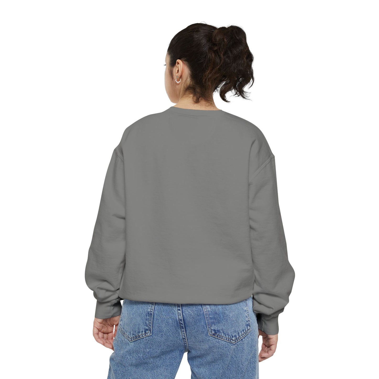 Think Outside the Box Sweatshirt, Unisex Garment-Dyed Hoodie, Casual Pullover, Gift for Creative Minds, Cozy Streetwear