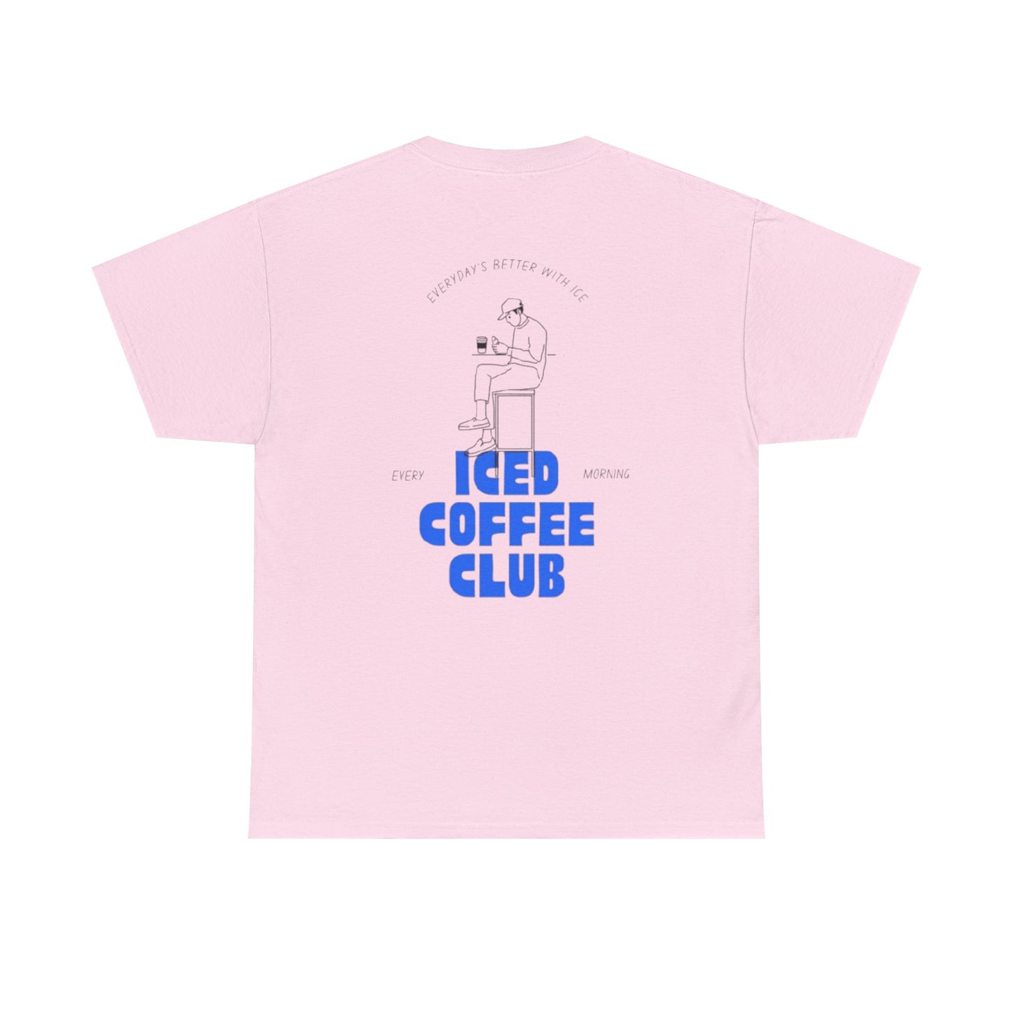 Iced Coffee Club Unisex Tee | Perfect for Coffee Lovers, Casual Wear, Gifts, Summer Outings, or Friends' Gatherings