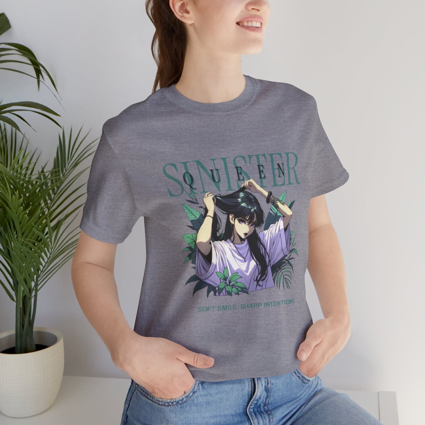 Sinister Vibes Unisex Tee, Graphic Tee, Anime Inspired Shirt, Casual Wear, , Trendy Apparel