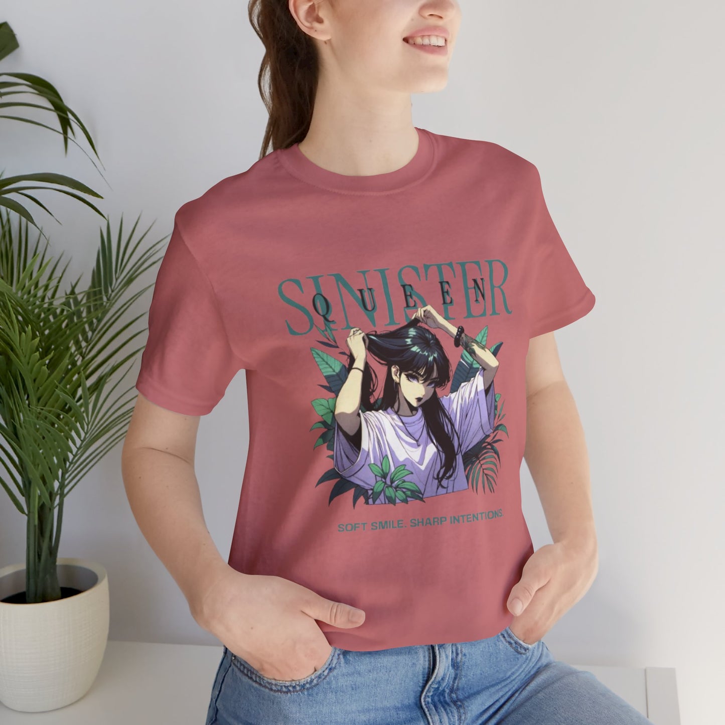 Sinister Vibes Unisex Tee, Graphic Tee, Anime Inspired Shirt, Casual Wear, , Trendy Apparel
