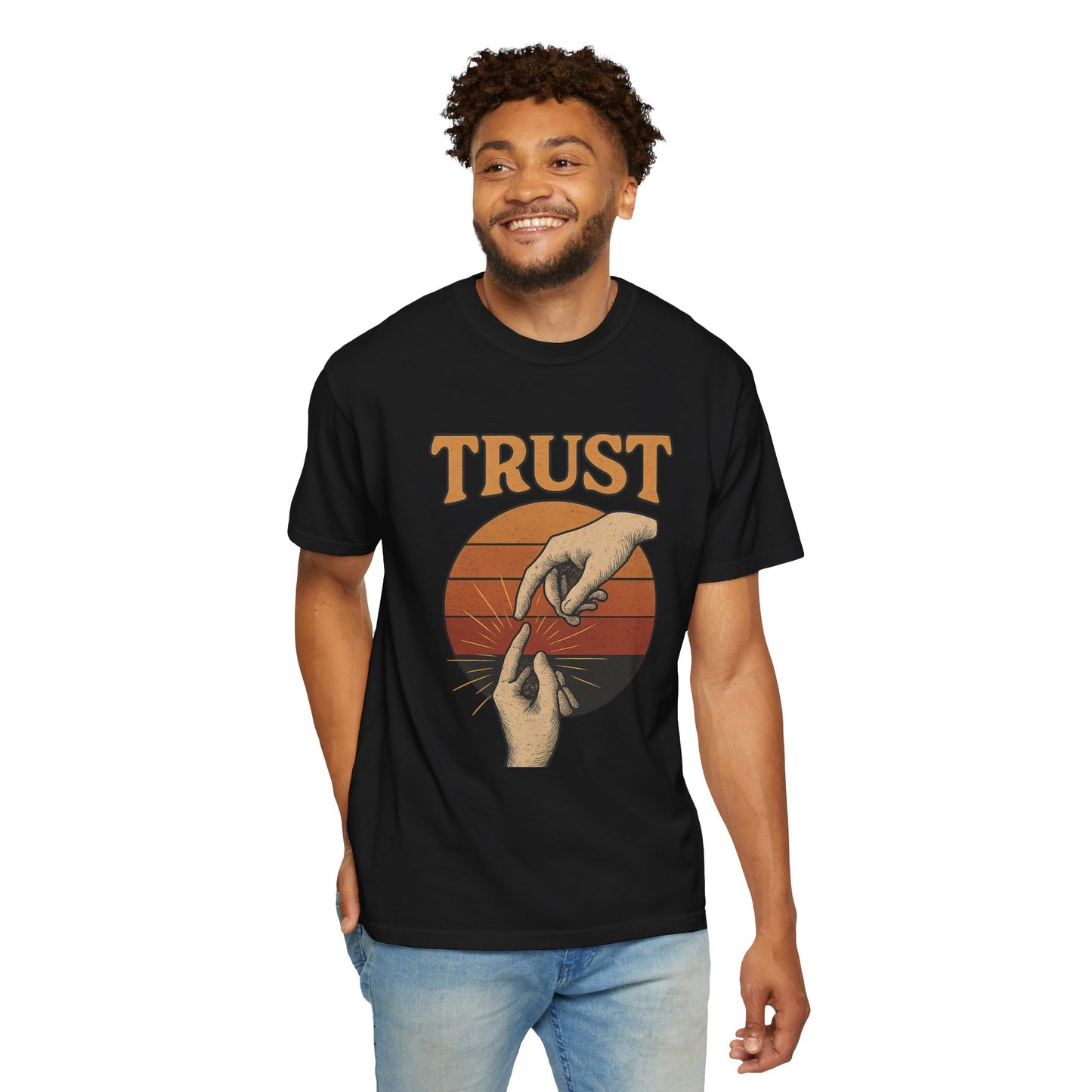 Trust Vintage Unisex T-Shirt, Positive Affirmation Tee, Casual Wear, Retro Style,