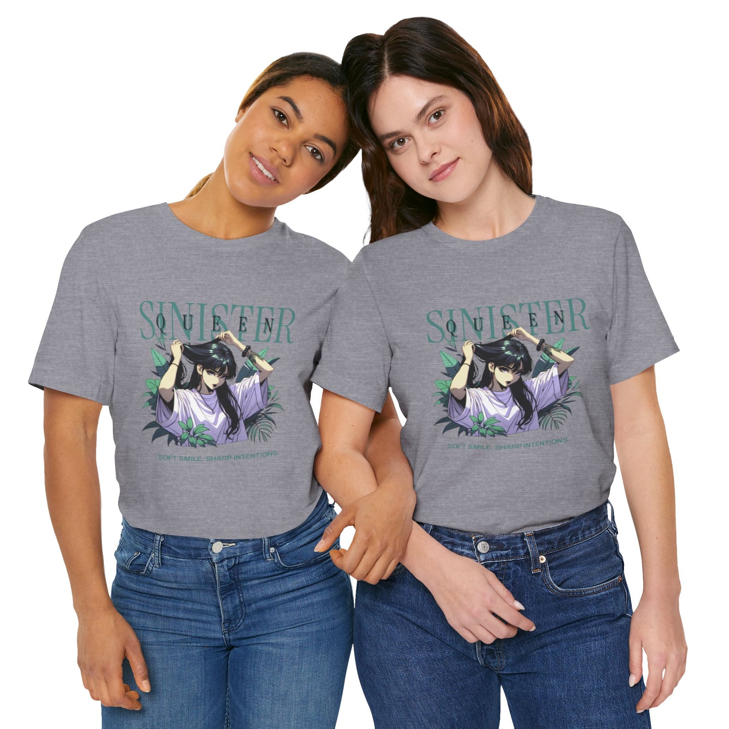 Sinister Vibes Unisex Tee, Graphic Tee, Anime Inspired Shirt, Casual Wear, , Trendy Apparel