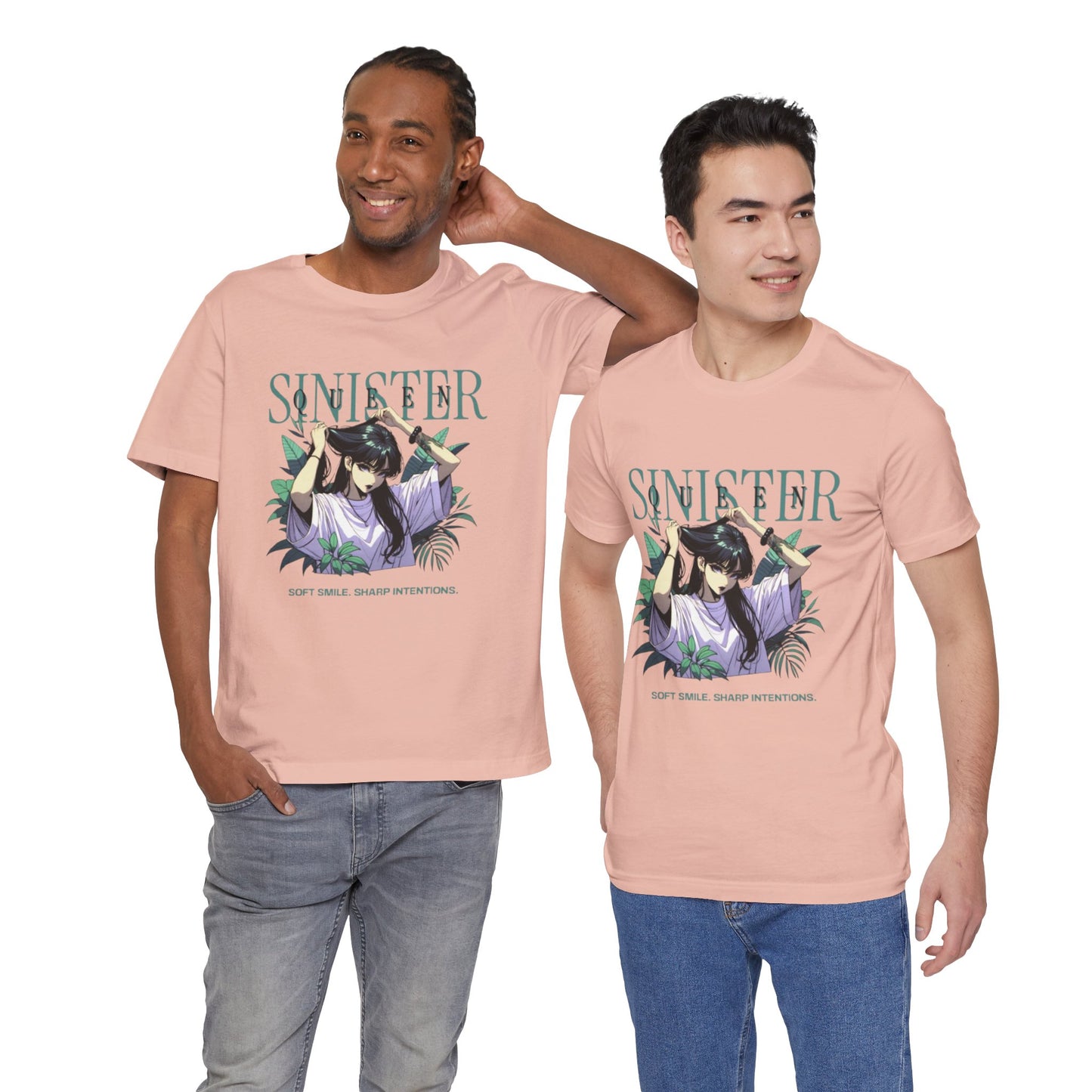Sinister Vibes Unisex Tee, Graphic Tee, Anime Inspired Shirt, Casual Wear, , Trendy Apparel