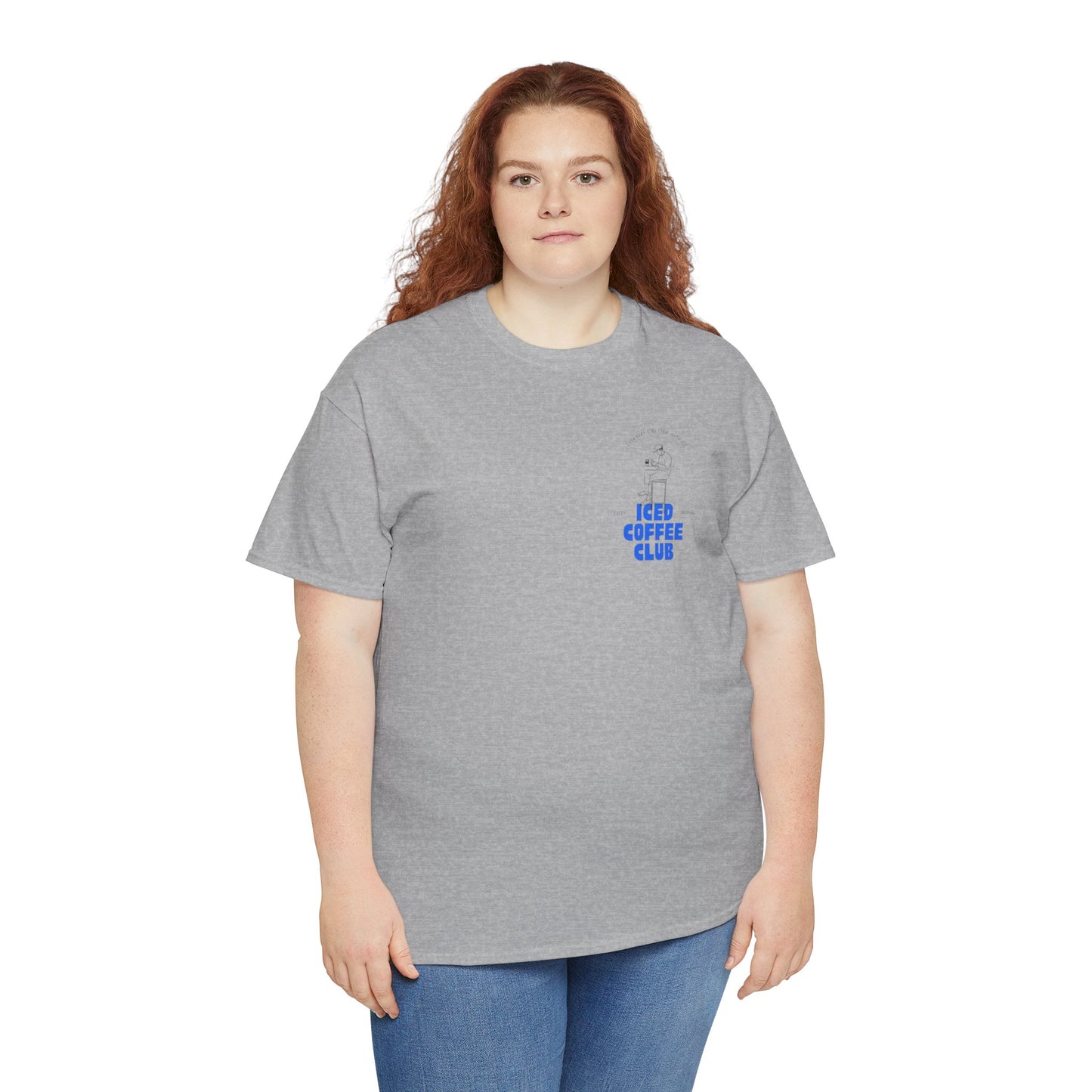 Iced Coffee Club Unisex Tee | Perfect for Coffee Lovers, Casual Wear, Gifts, Summer Outings, or Friends' Gatherings