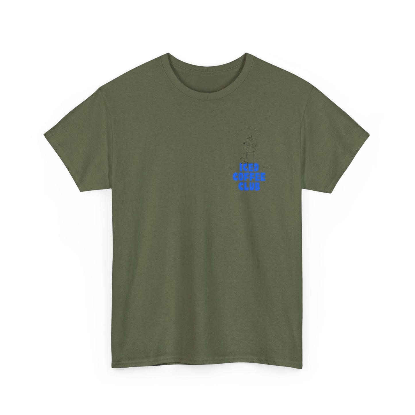 Iced Coffee Club Unisex Tee | Perfect for Coffee Lovers, Casual Wear, Gifts, Summer Outings, or Friends' Gatherings