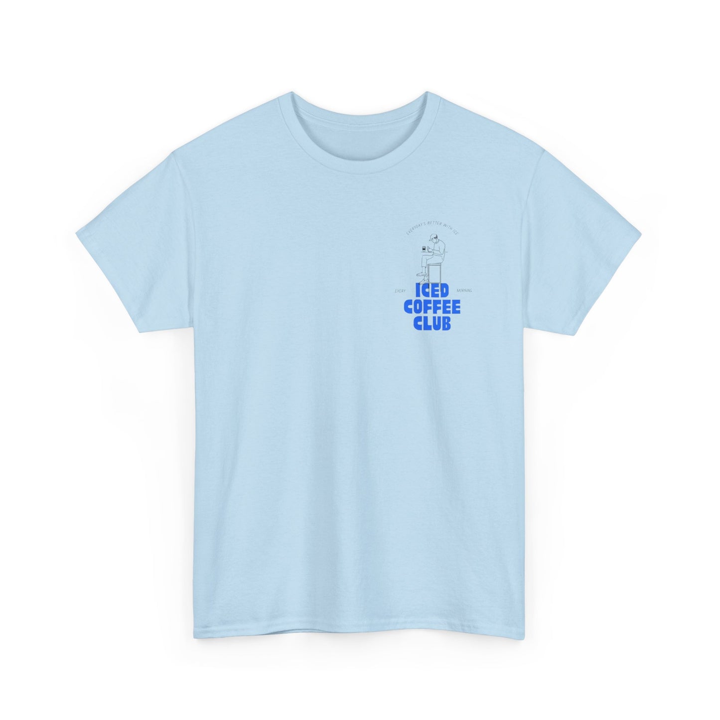 Iced Coffee Club Unisex Tee | Perfect for Coffee Lovers, Casual Wear, Gifts, Summer Outings, or Friends' Gatherings