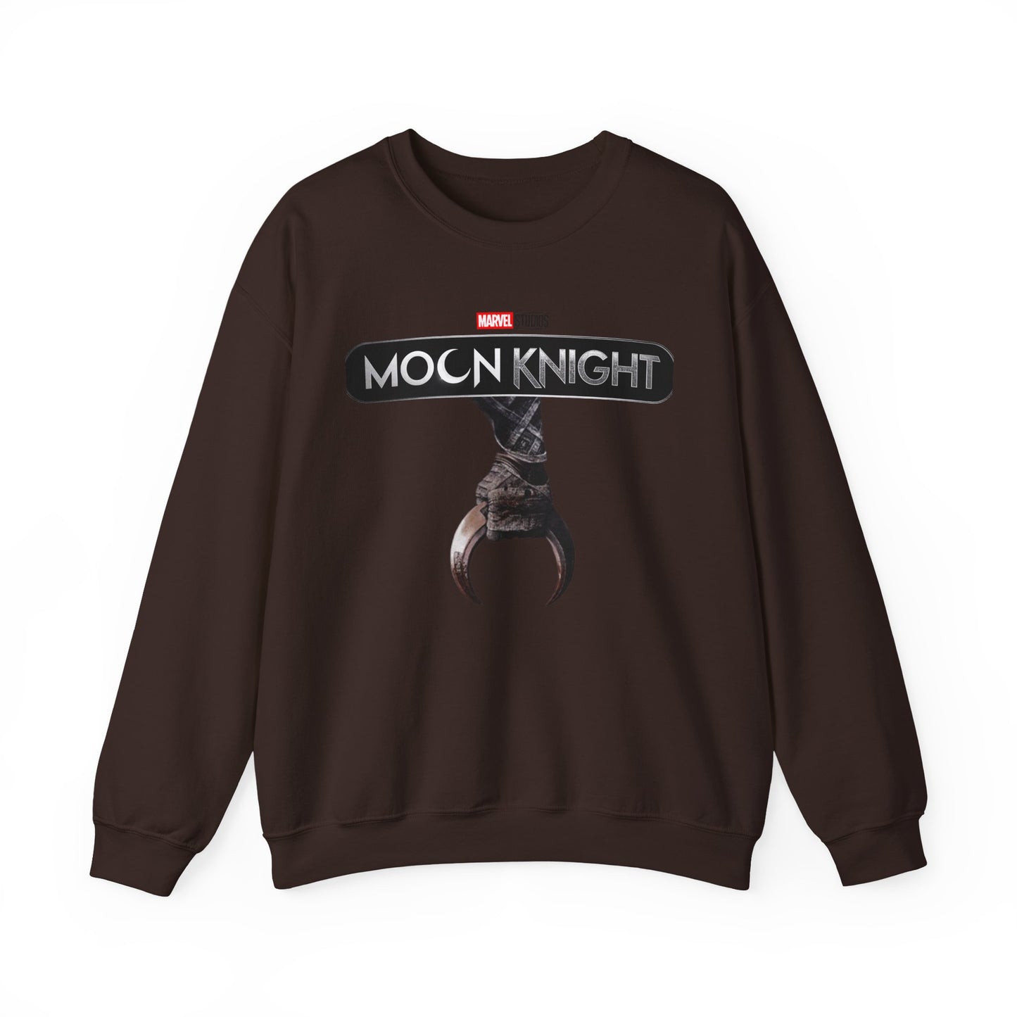 Moon Knight Unisex Crewneck Sweatshirt, Marvel Sweatshirt, Marvel Gift, Comic Apparel, Superhero Fashion.
