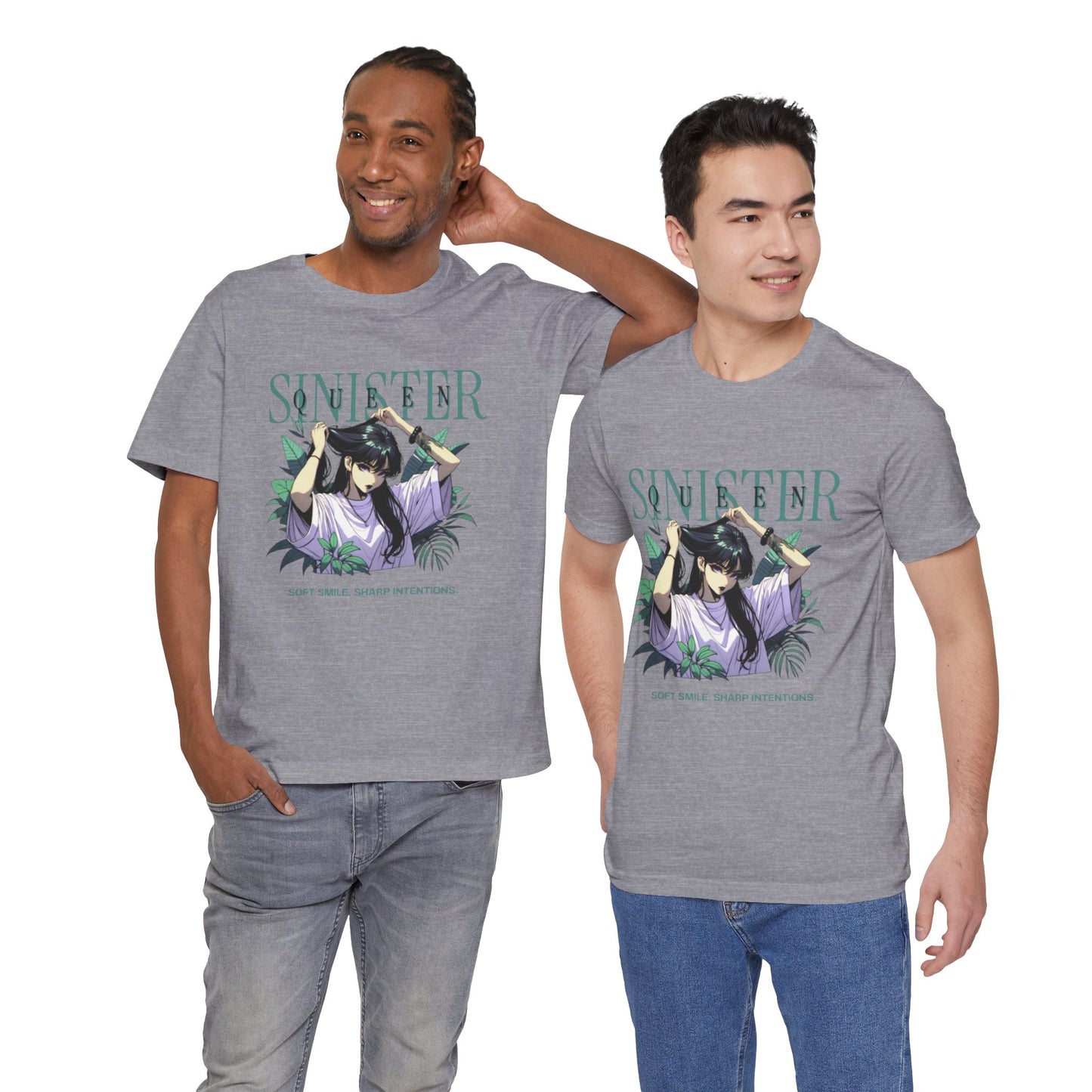 Sinister Vibes Unisex Tee, Graphic Tee, Anime Inspired Shirt, Casual Wear, , Trendy Apparel
