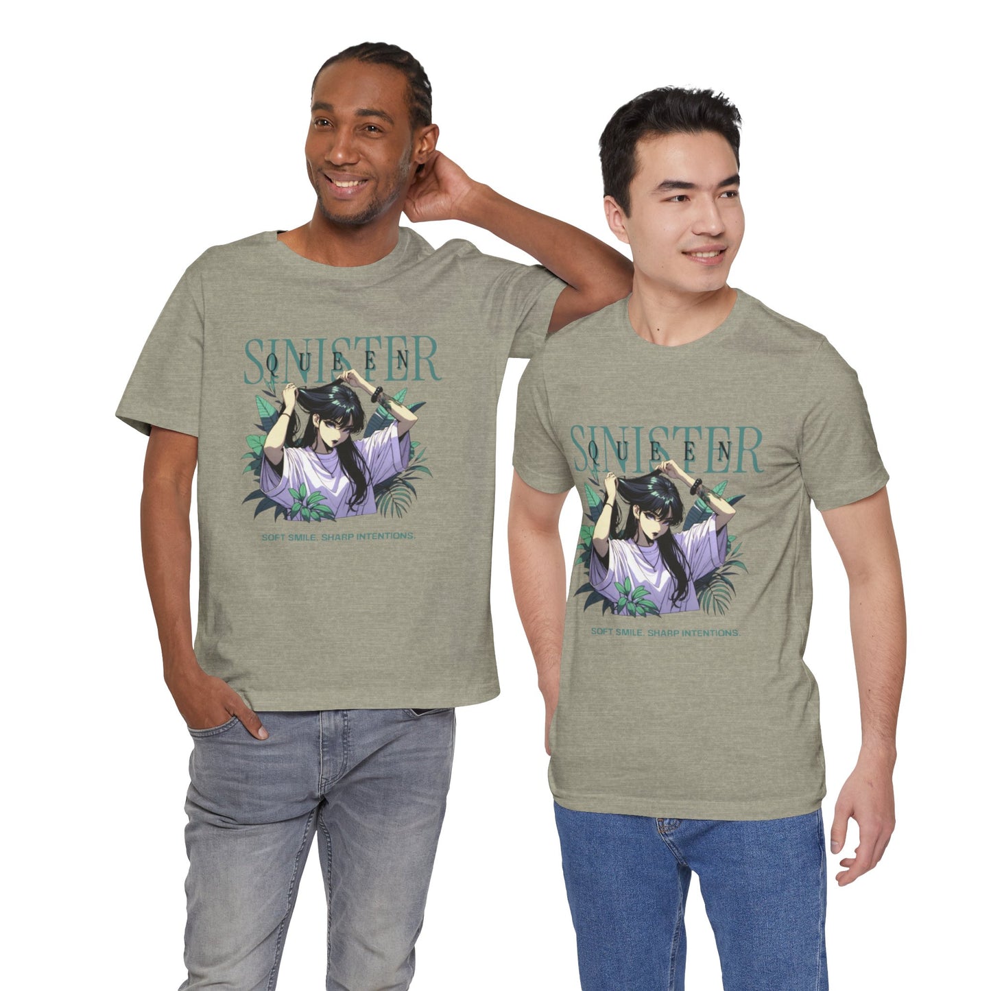Sinister Vibes Unisex Tee, Graphic Tee, Anime Inspired Shirt, Casual Wear, , Trendy Apparel