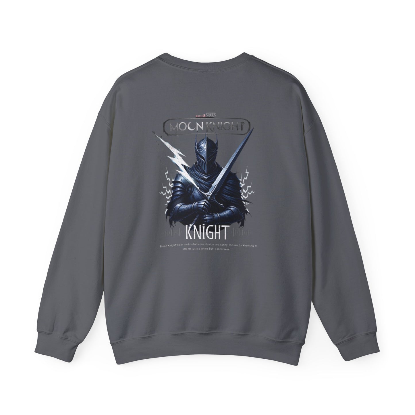 Moon Knight Unisex Crewneck Sweatshirt, Marvel Sweatshirt, Marvel Gift, Comic Apparel, Superhero Fashion.