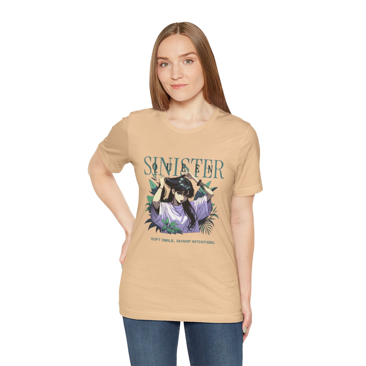 Sinister Vibes Unisex Tee, Graphic Tee, Anime Inspired Shirt, Casual Wear, , Trendy Apparel