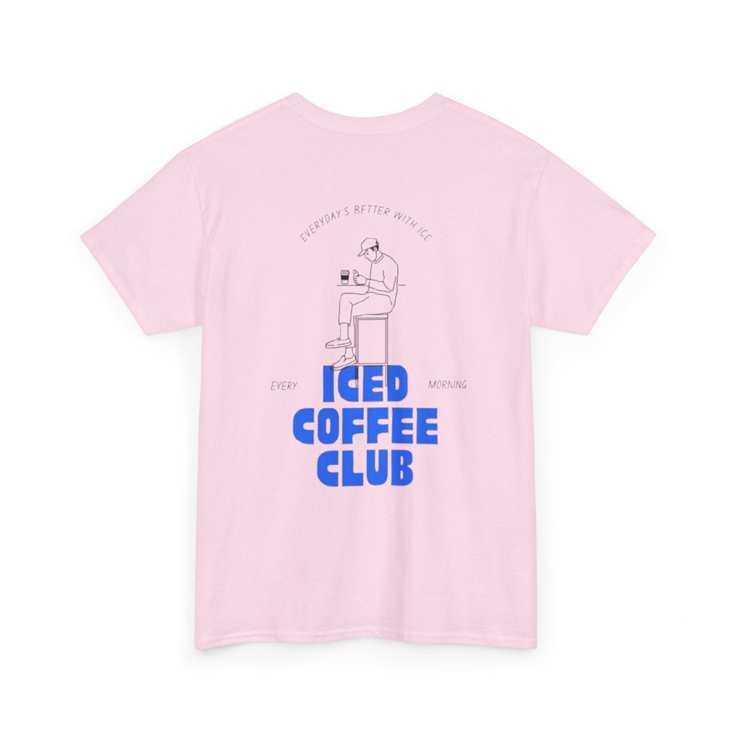 Iced Coffee Club Unisex Tee | Perfect for Coffee Lovers, Casual Wear, Gifts, Summer Outings, or Friends' Gatherings