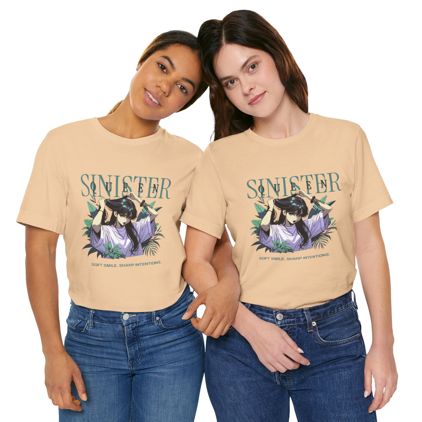 Sinister Vibes Unisex Tee, Graphic Tee, Anime Inspired Shirt, Casual Wear, , Trendy Apparel