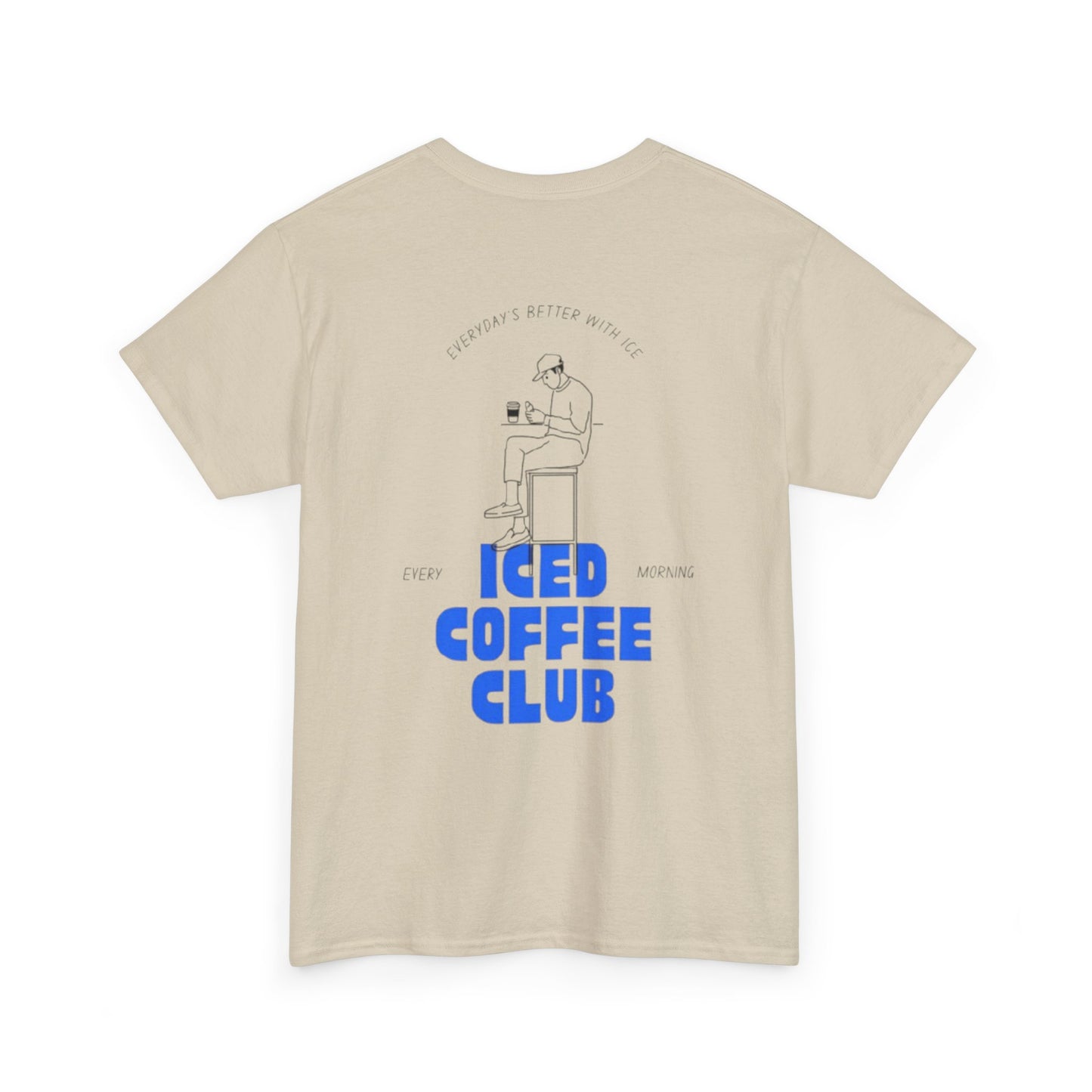 Iced Coffee Club Unisex Tee | Perfect for Coffee Lovers, Casual Wear, Gifts, Summer Outings, or Friends' Gatherings