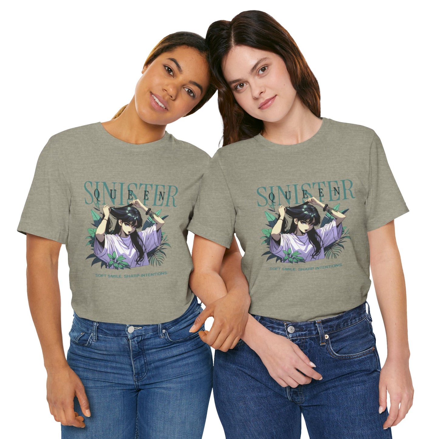 Sinister Vibes Unisex Tee, Graphic Tee, Anime Inspired Shirt, Casual Wear, , Trendy Apparel