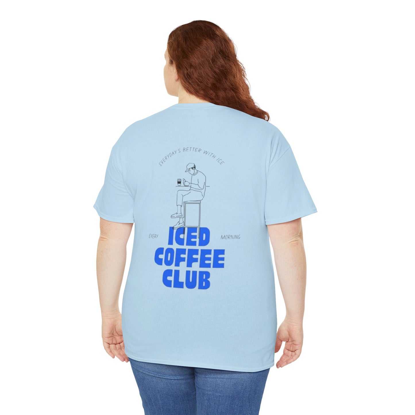 Iced Coffee Club Unisex Tee | Perfect for Coffee Lovers, Casual Wear, Gifts, Summer Outings, or Friends' Gatherings