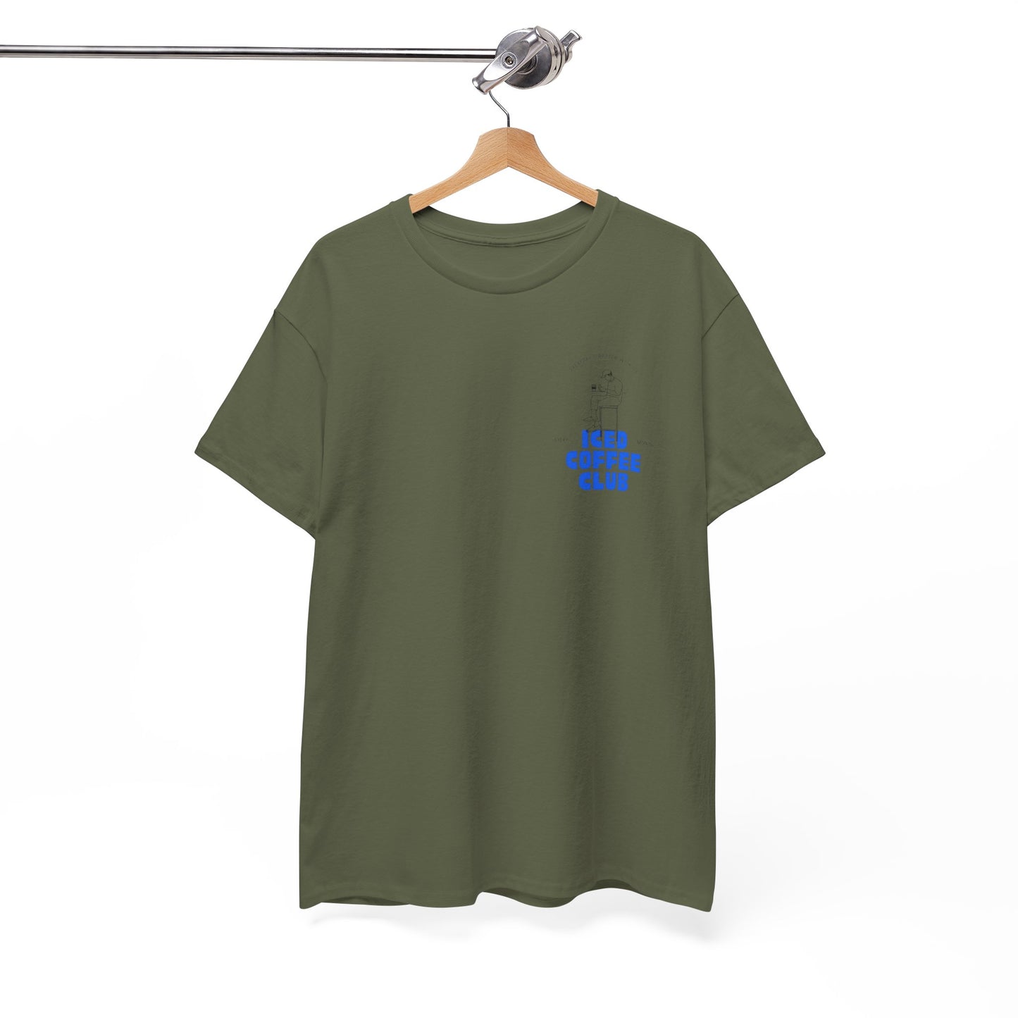 Iced Coffee Club Unisex Tee | Perfect for Coffee Lovers, Casual Wear, Gifts, Summer Outings, or Friends' Gatherings