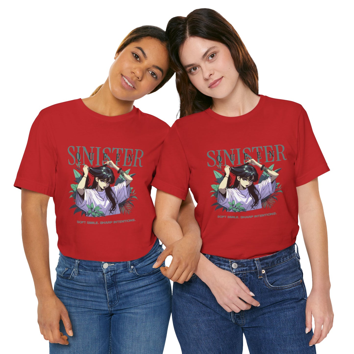 Sinister Vibes Unisex Tee, Graphic Tee, Anime Inspired Shirt, Casual Wear, , Trendy Apparel