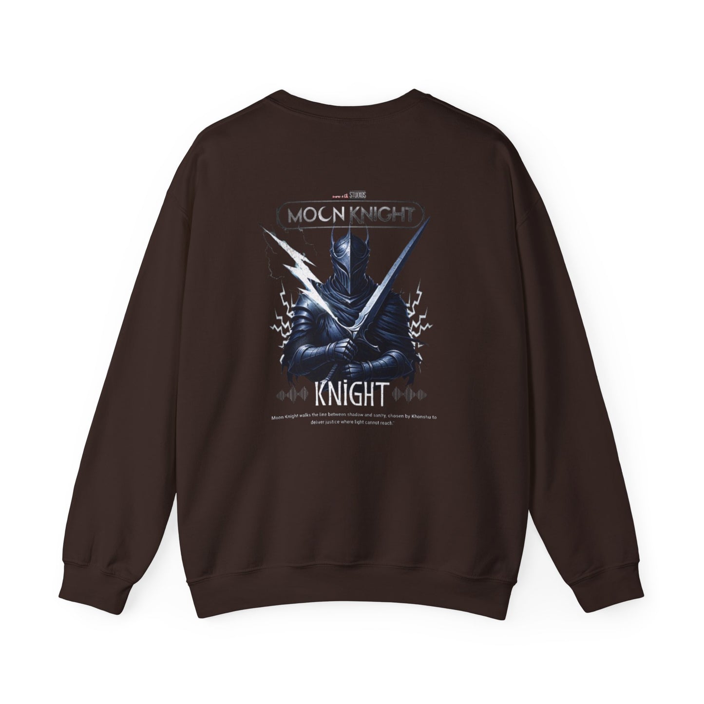 Moon Knight Unisex Crewneck Sweatshirt, Marvel Sweatshirt, Marvel Gift, Comic Apparel, Superhero Fashion.