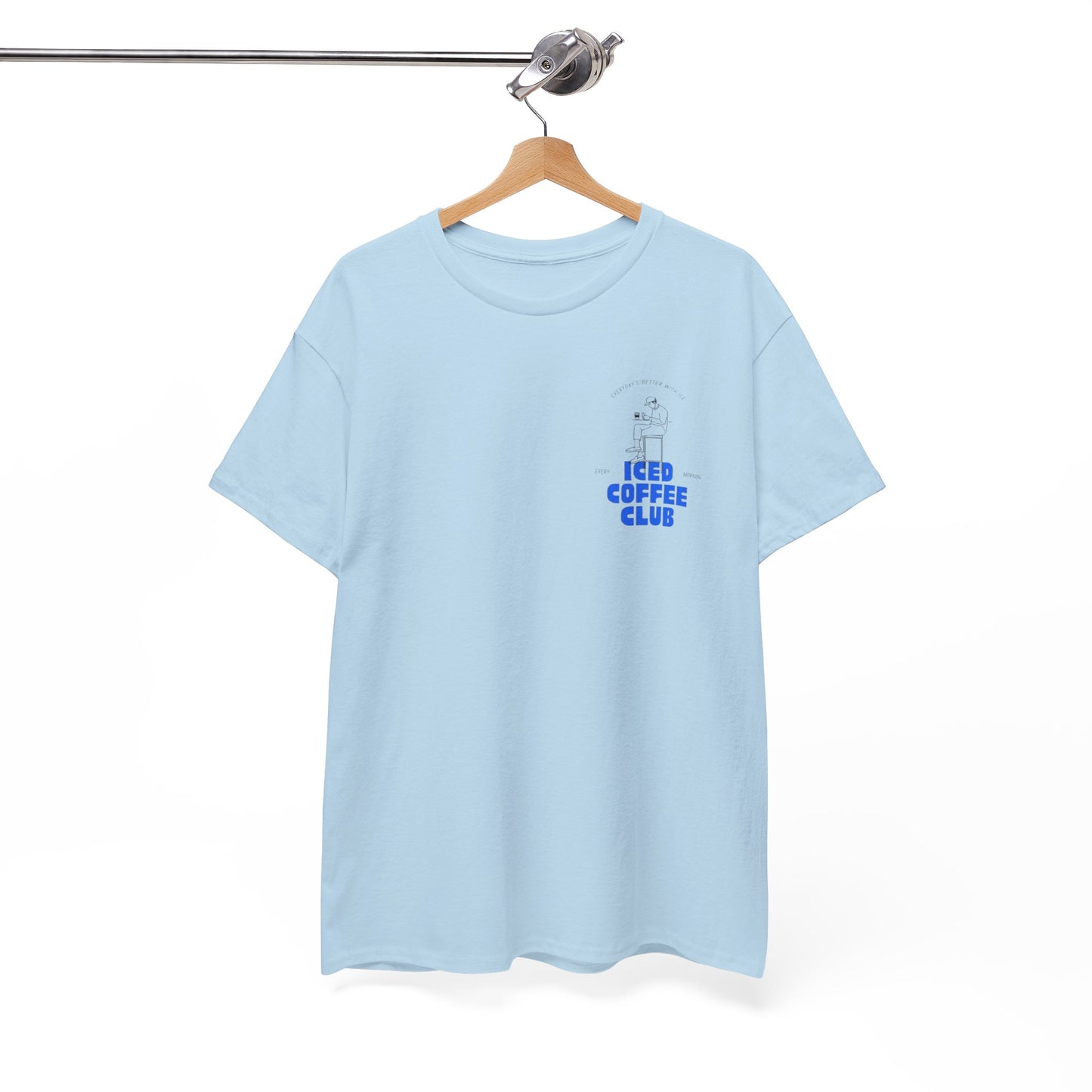 Iced Coffee Club Unisex Tee | Perfect for Coffee Lovers, Casual Wear, Gifts, Summer Outings, or Friends' Gatherings