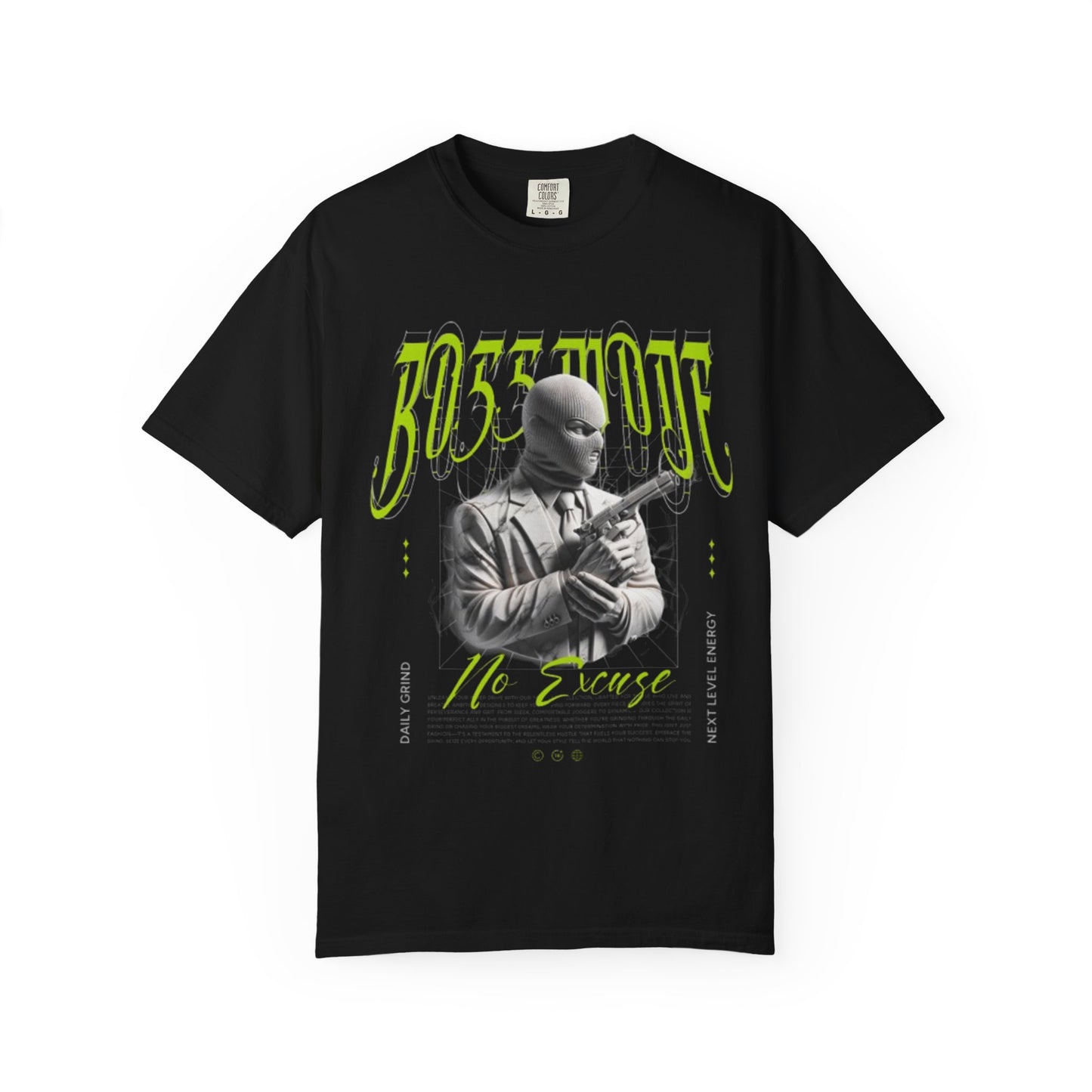 Boss Mode T-Shirt, Vintage Graphic Tee, Unisex Casual Wear, Streetwear Fashion, Gift for Him/Her