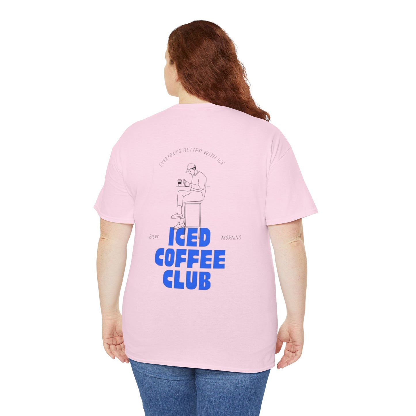 Iced Coffee Club Unisex Tee | Perfect for Coffee Lovers, Casual Wear, Gifts, Summer Outings, or Friends' Gatherings
