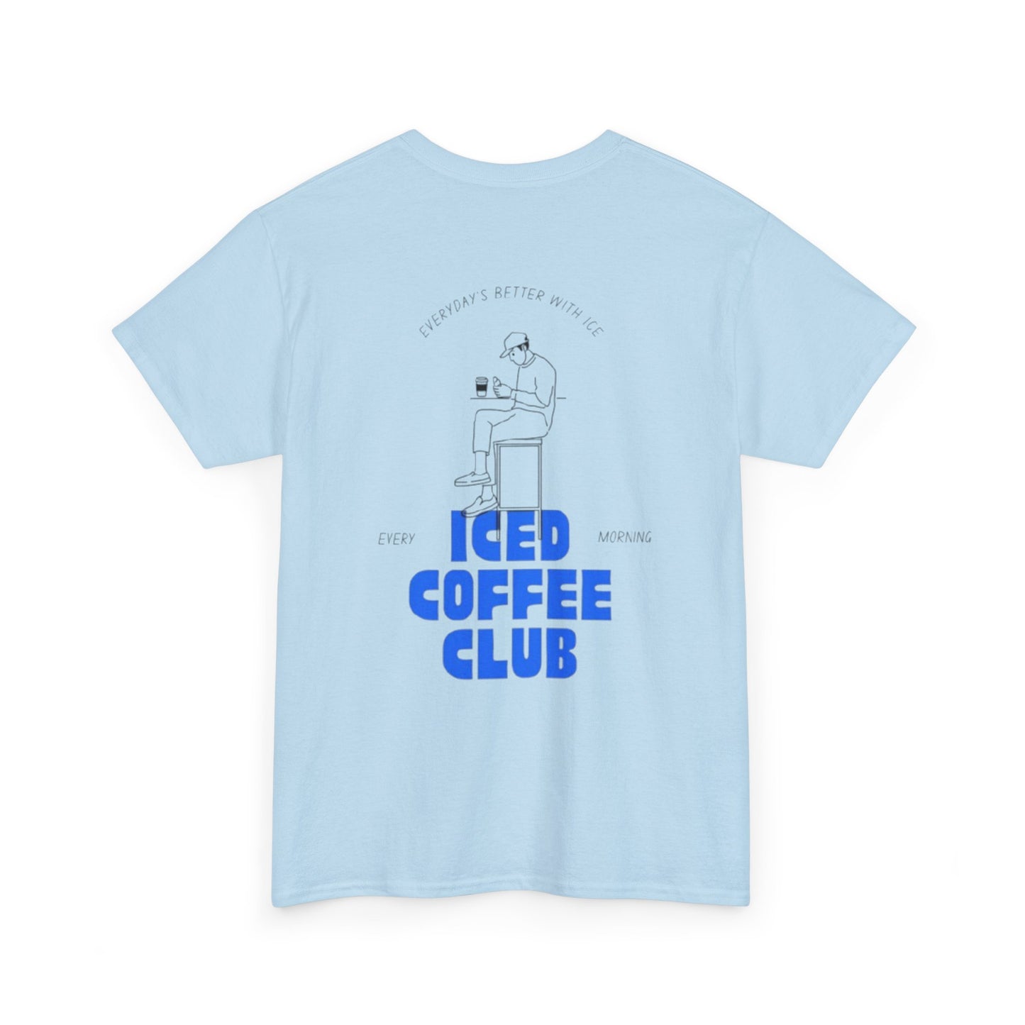 Iced Coffee Club Unisex Tee | Perfect for Coffee Lovers, Casual Wear, Gifts, Summer Outings, or Friends' Gatherings