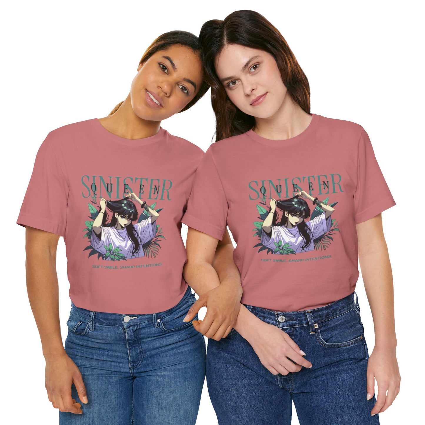 Sinister Vibes Unisex Tee, Graphic Tee, Anime Inspired Shirt, Casual Wear, , Trendy Apparel