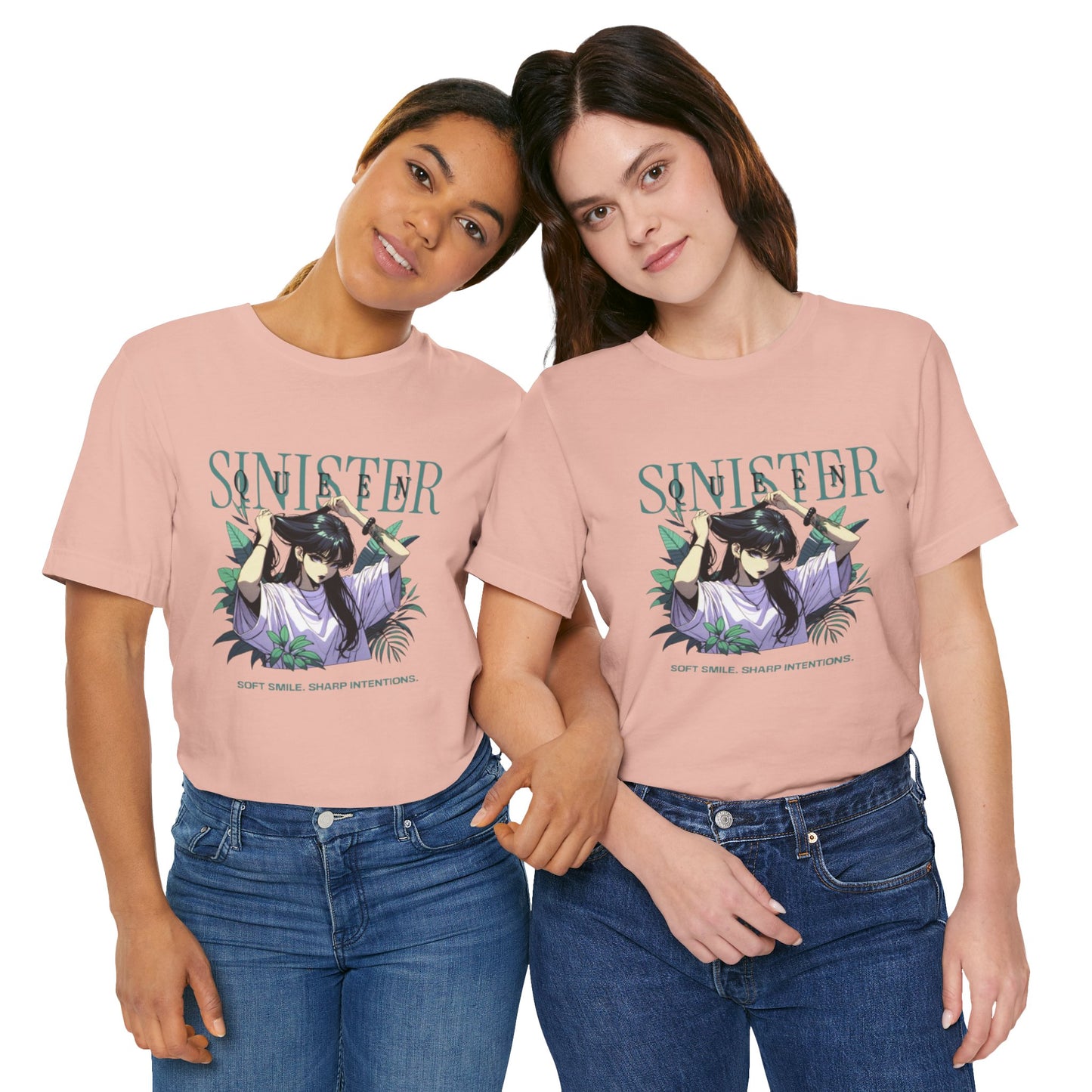 Sinister Vibes Unisex Tee, Graphic Tee, Anime Inspired Shirt, Casual Wear, , Trendy Apparel