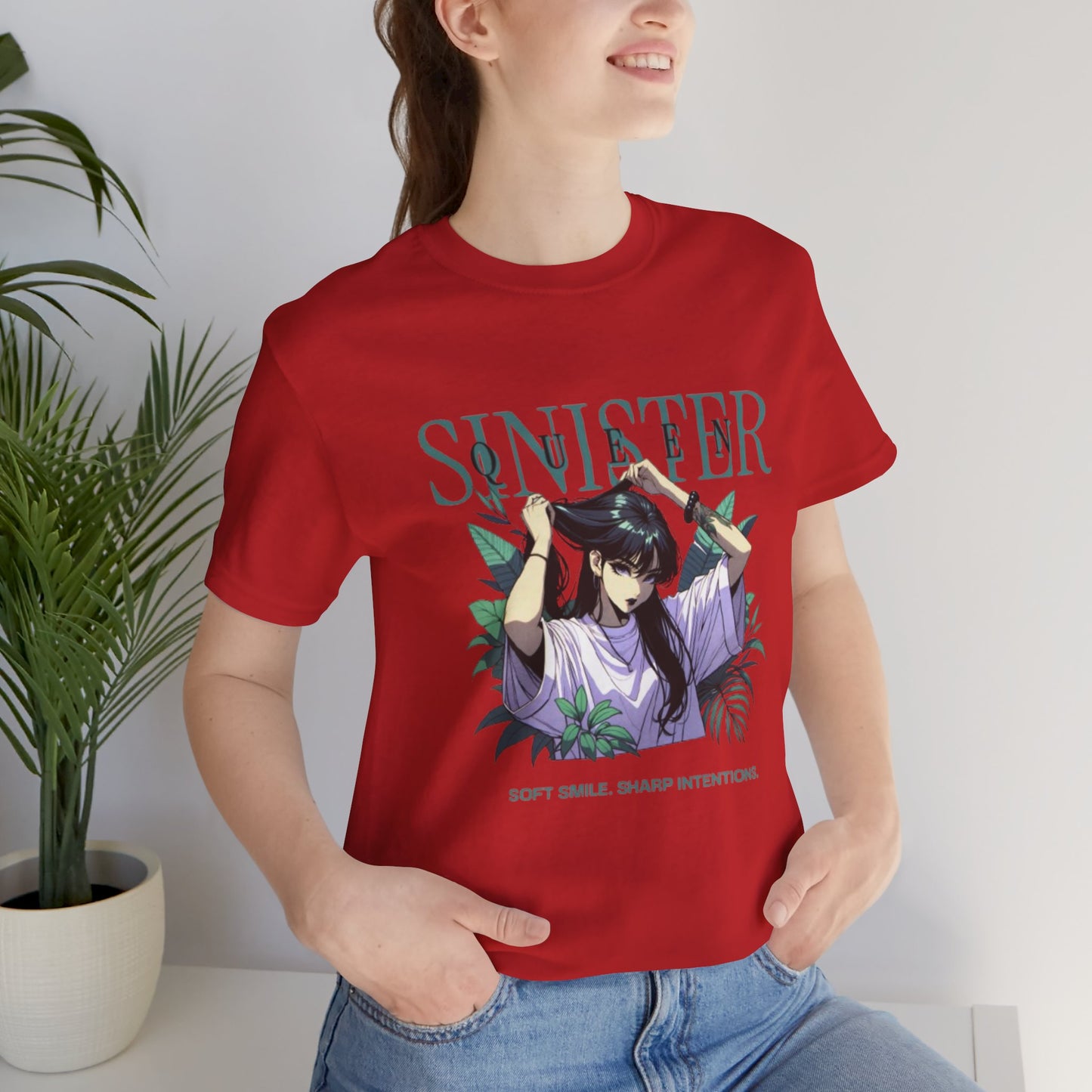 Sinister Vibes Unisex Tee, Graphic Tee, Anime Inspired Shirt, Casual Wear, , Trendy Apparel
