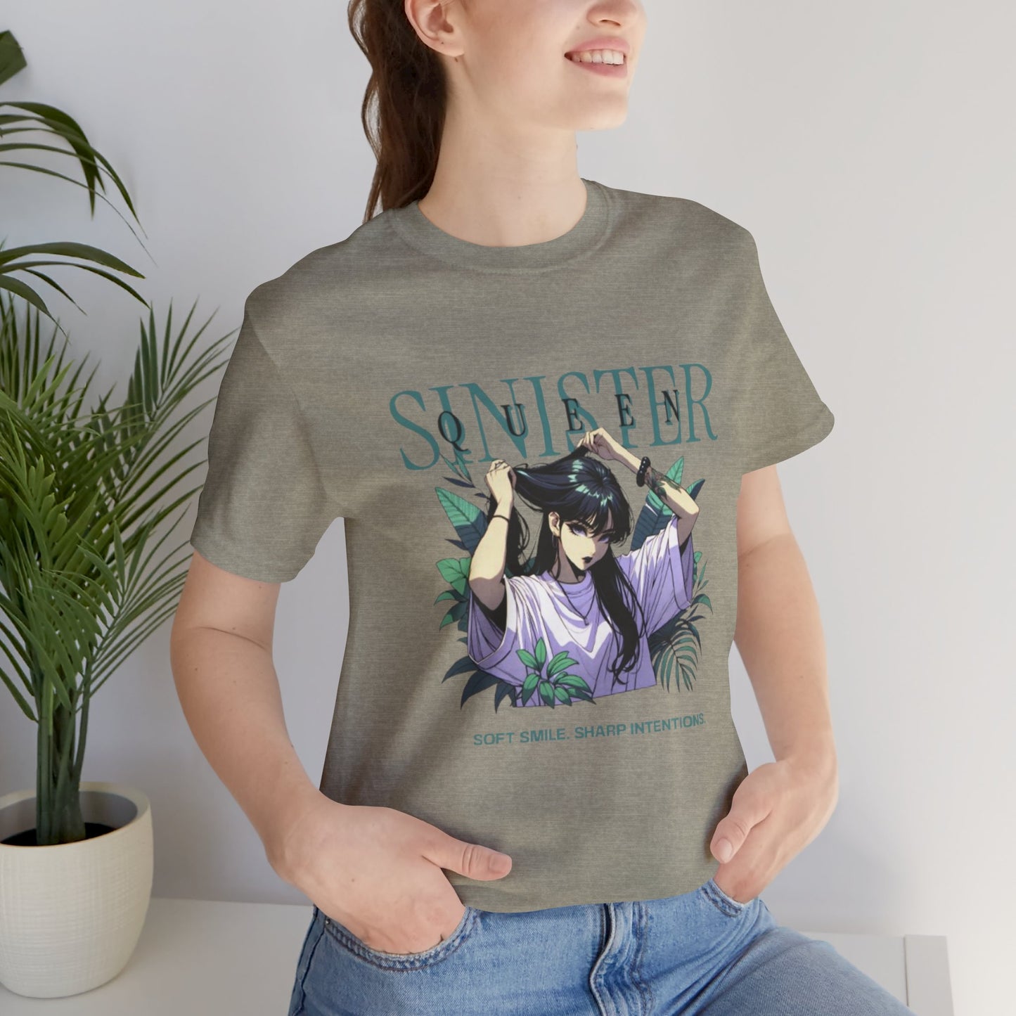 Sinister Vibes Unisex Tee, Graphic Tee, Anime Inspired Shirt, Casual Wear, , Trendy Apparel