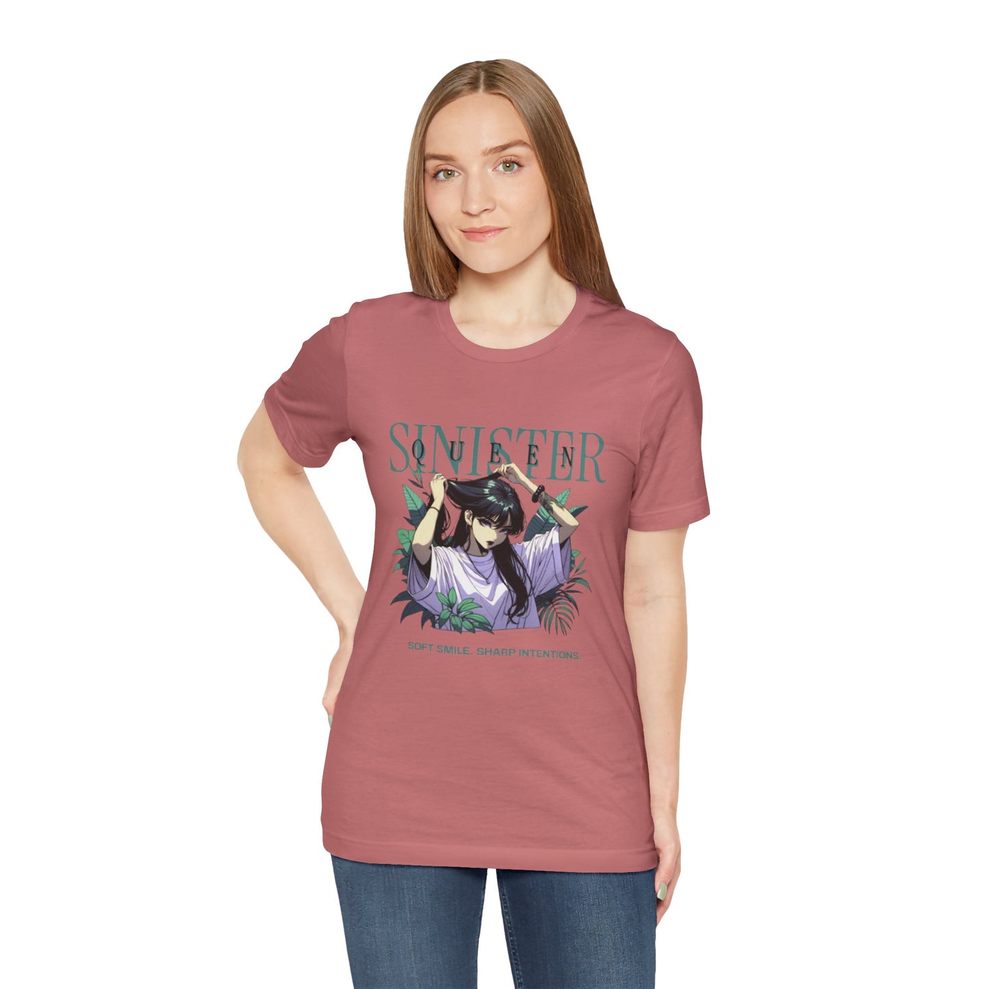 Sinister Vibes Unisex Tee, Graphic Tee, Anime Inspired Shirt, Casual Wear, , Trendy Apparel