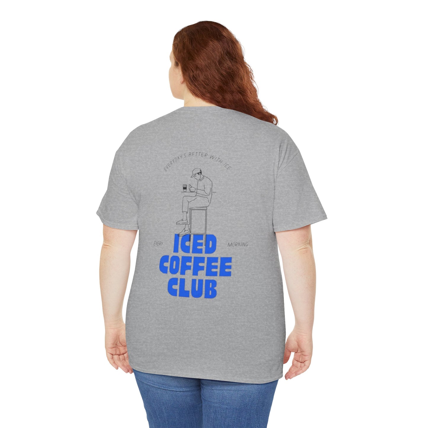 Iced Coffee Club Unisex Tee | Perfect for Coffee Lovers, Casual Wear, Gifts, Summer Outings, or Friends' Gatherings