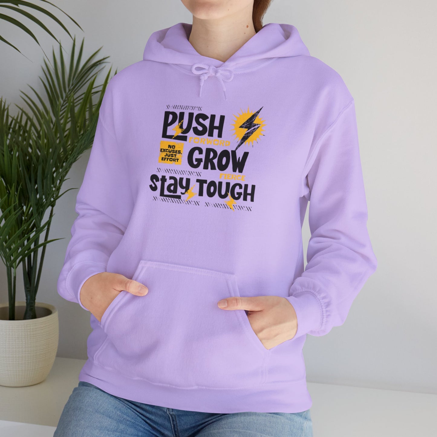 Motivational Hooded Sweatshirt, Inspirational Hoodie, Cozy Everyday Wear, Gifts for Him, Gifts for Her, Energy Boost Apparel, Fitness [...]