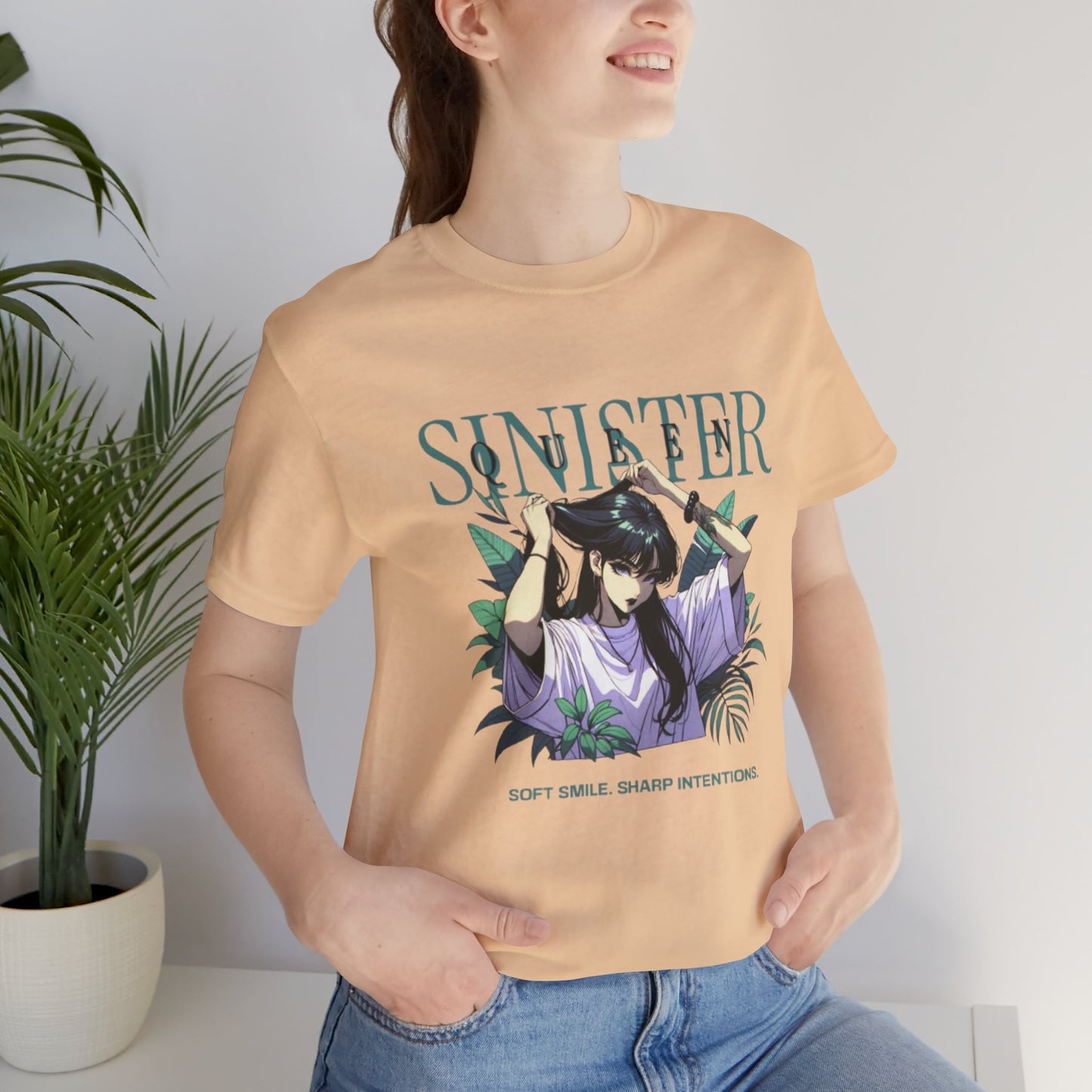 Sinister Vibes Unisex Tee, Graphic Tee, Anime Inspired Shirt, Casual Wear, , Trendy Apparel