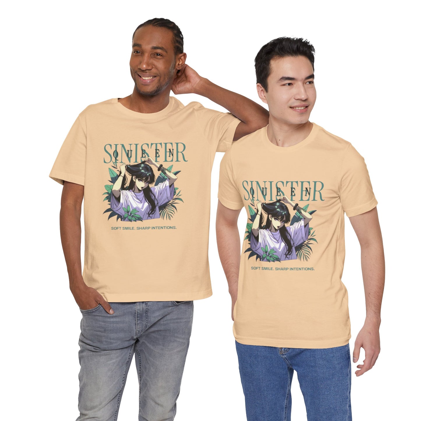 Sinister Vibes Unisex Tee, Graphic Tee, Anime Inspired Shirt, Casual Wear, , Trendy Apparel