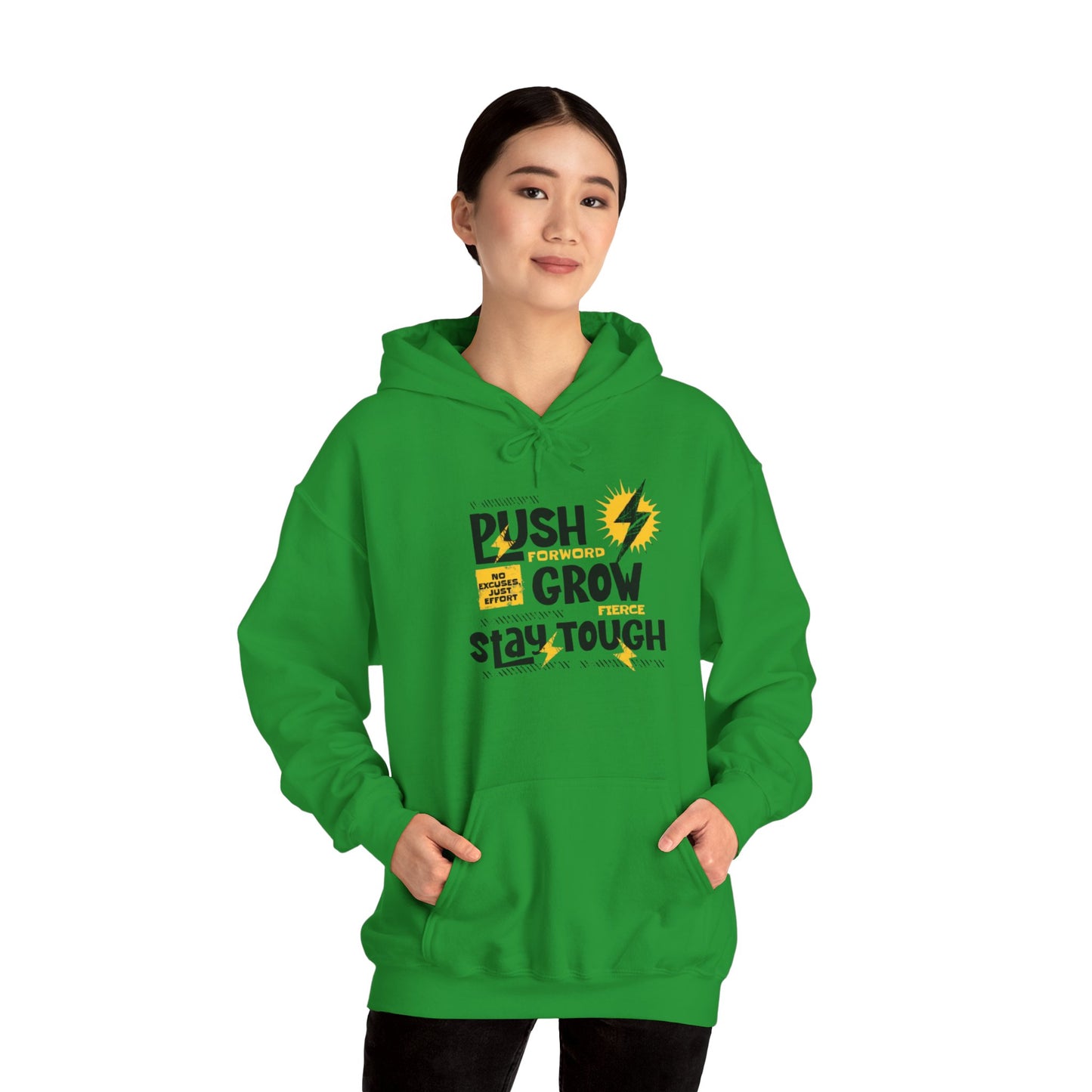 Motivational Hooded Sweatshirt, Inspirational Hoodie, Cozy Everyday Wear, Gifts for Him, Gifts for Her, Energy Boost Apparel, Fitness [...]