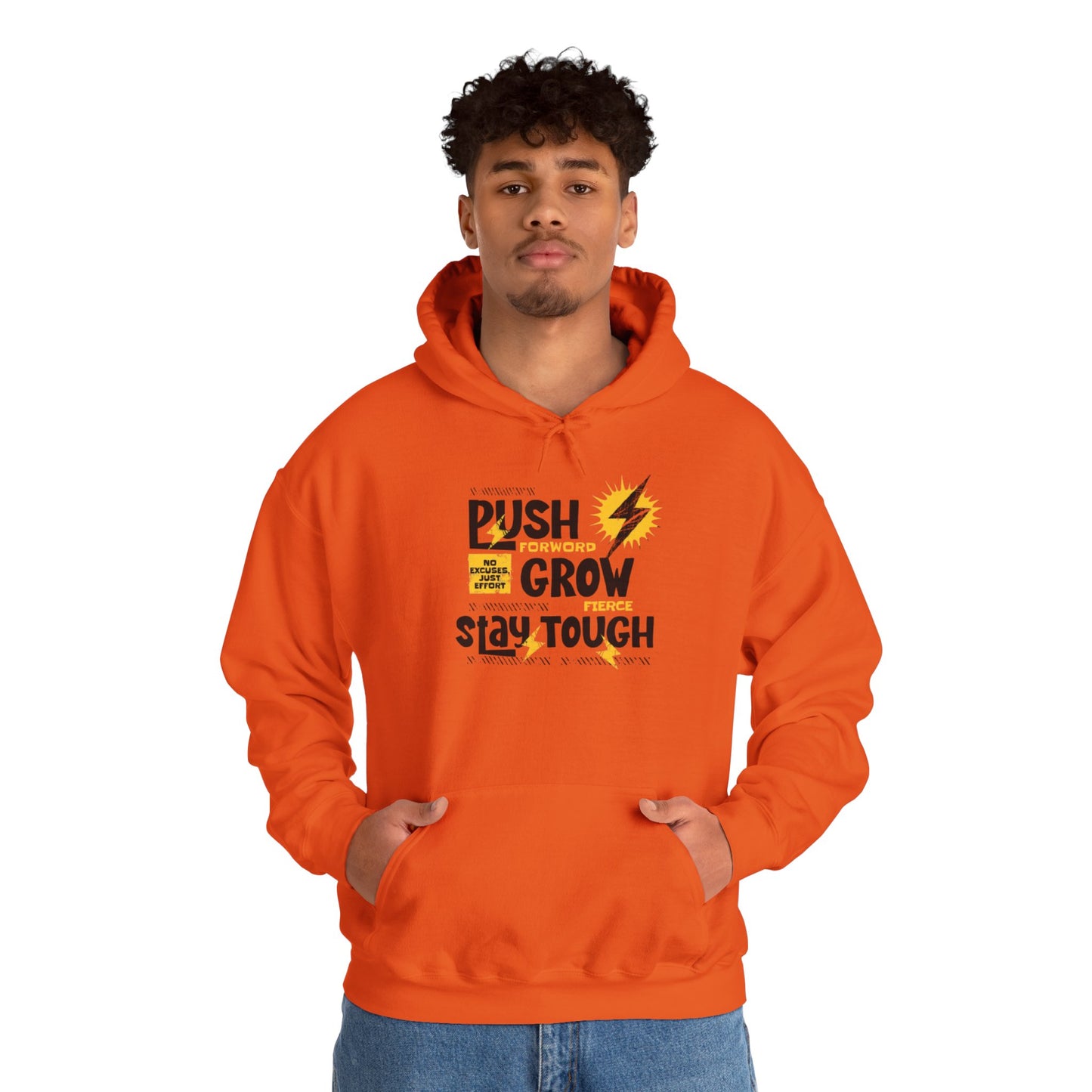 Motivational Hooded Sweatshirt, Inspirational Hoodie, Cozy Everyday Wear, Gifts for Him, Gifts for Her, Energy Boost Apparel, Fitness [...]