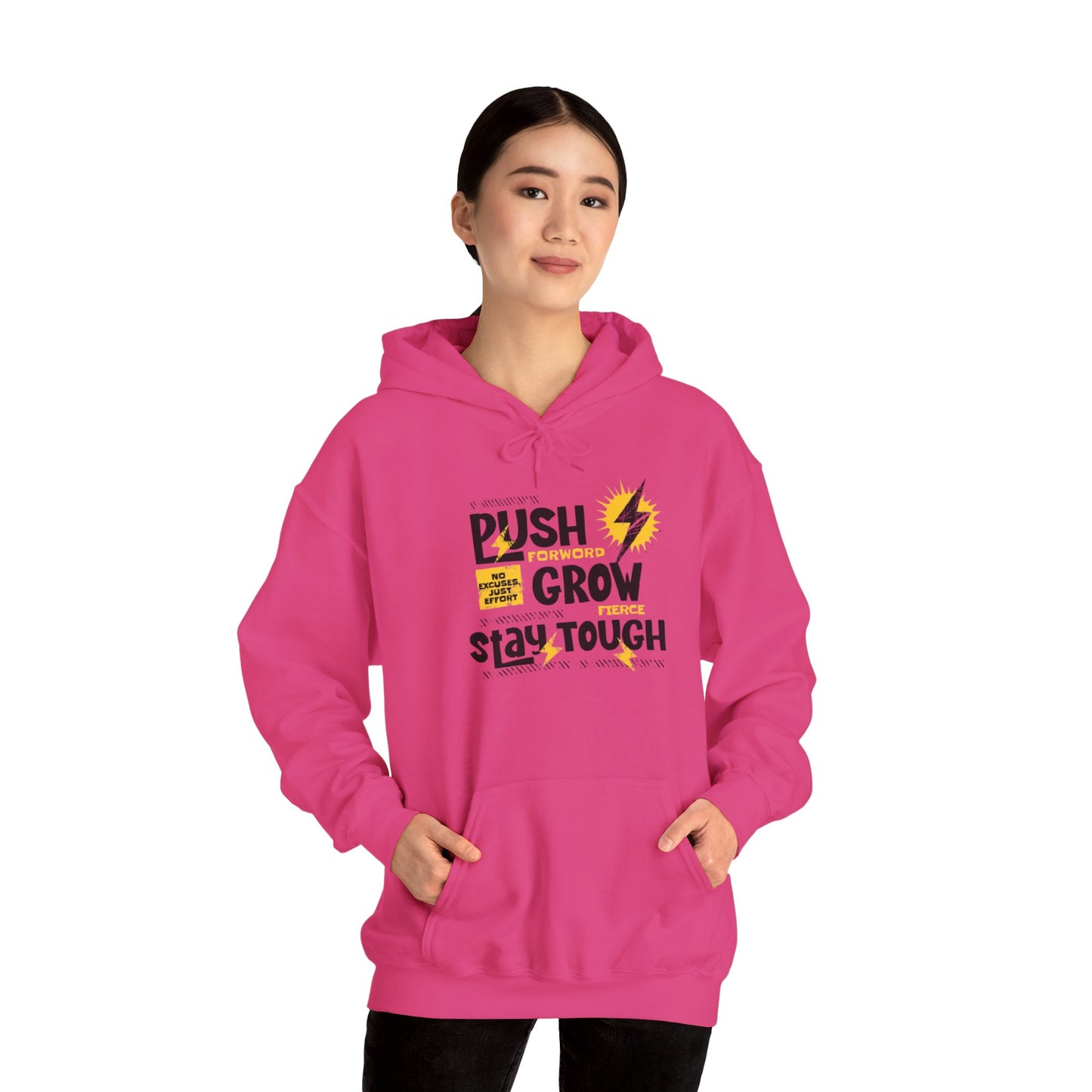 Motivational Hooded Sweatshirt, Inspirational Hoodie, Cozy Everyday Wear, Gifts for Him, Gifts for Her, Energy Boost Apparel, Fitness [...]